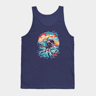 Sea and camera Tank Top